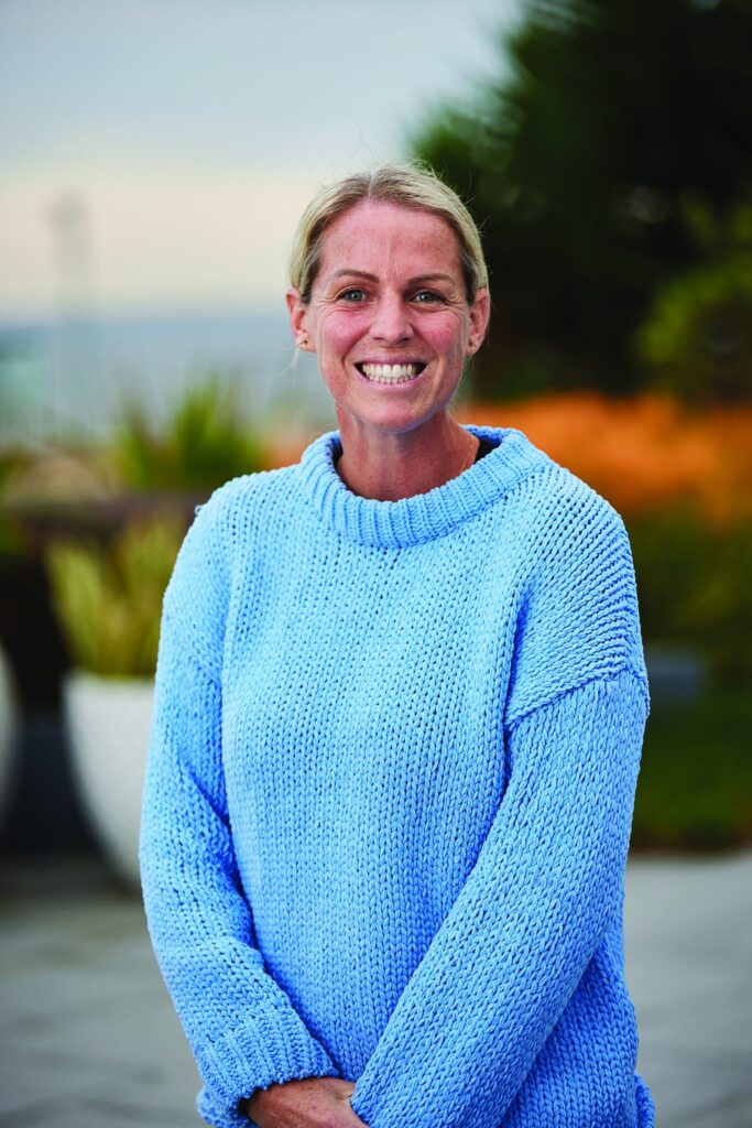 Jessica Allen smiling at the camera